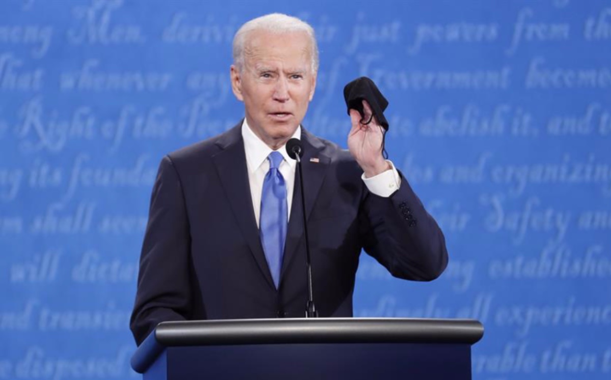 Joe Biden pidió usar el cubrebocas los primeros 100 días de su gobierno. (EFE)
