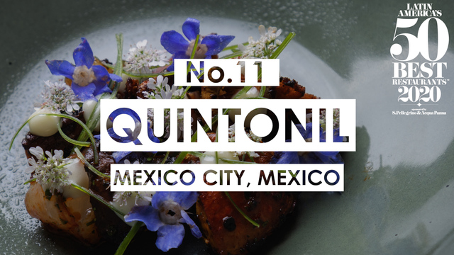 Quintonil, entre los 50 mejores restaurantes de América Latina