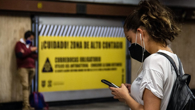 Uso de cubrebocas en transporte público varía entre el 80 y 95%: Semovi
