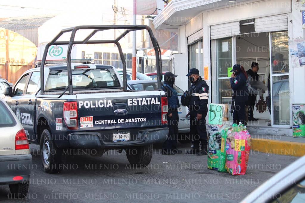 La zona del hallazgo permanece resguardada. (Andrés Sánchez)