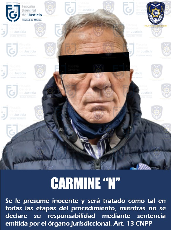 Carmine Vitucci ya tenía una ficha roja emitida por la Interpol. (Especial)