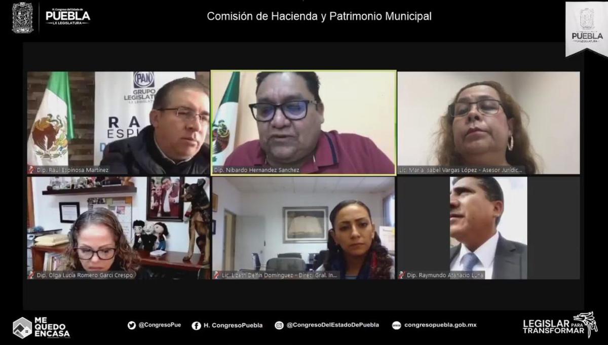 Comisión de Hacienda en sesión virtual. (Especial)