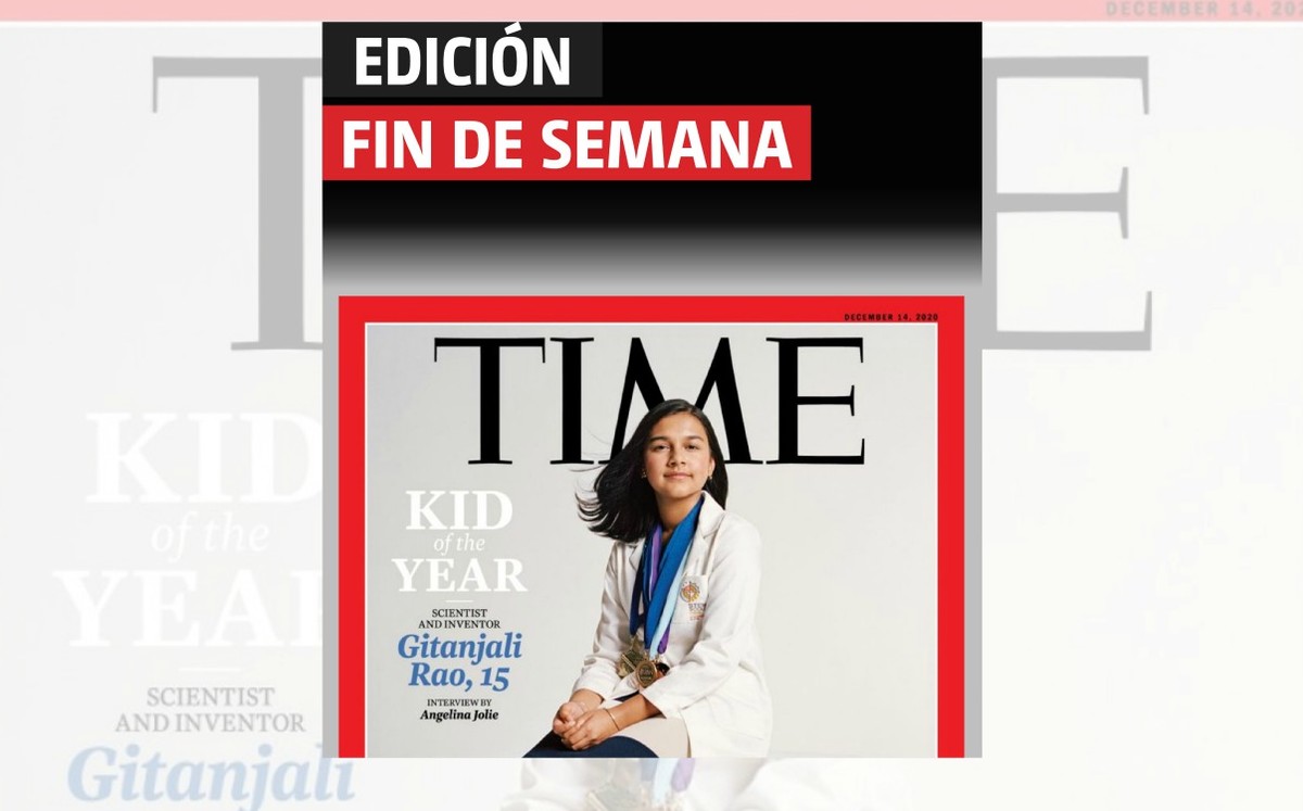 Gitanjali Rao, la 'Niña del año' de la revista Time 2020