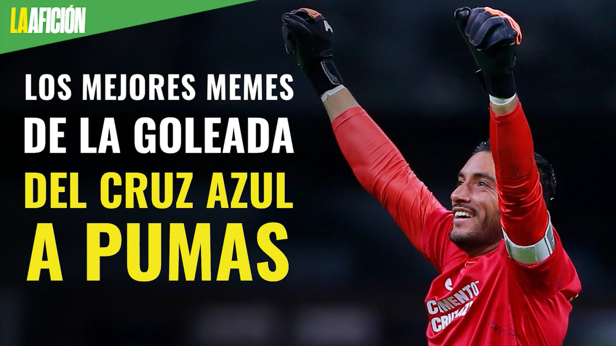 Los mejores memes de la goleada del Cruz Azul a Pumas en la semifinal