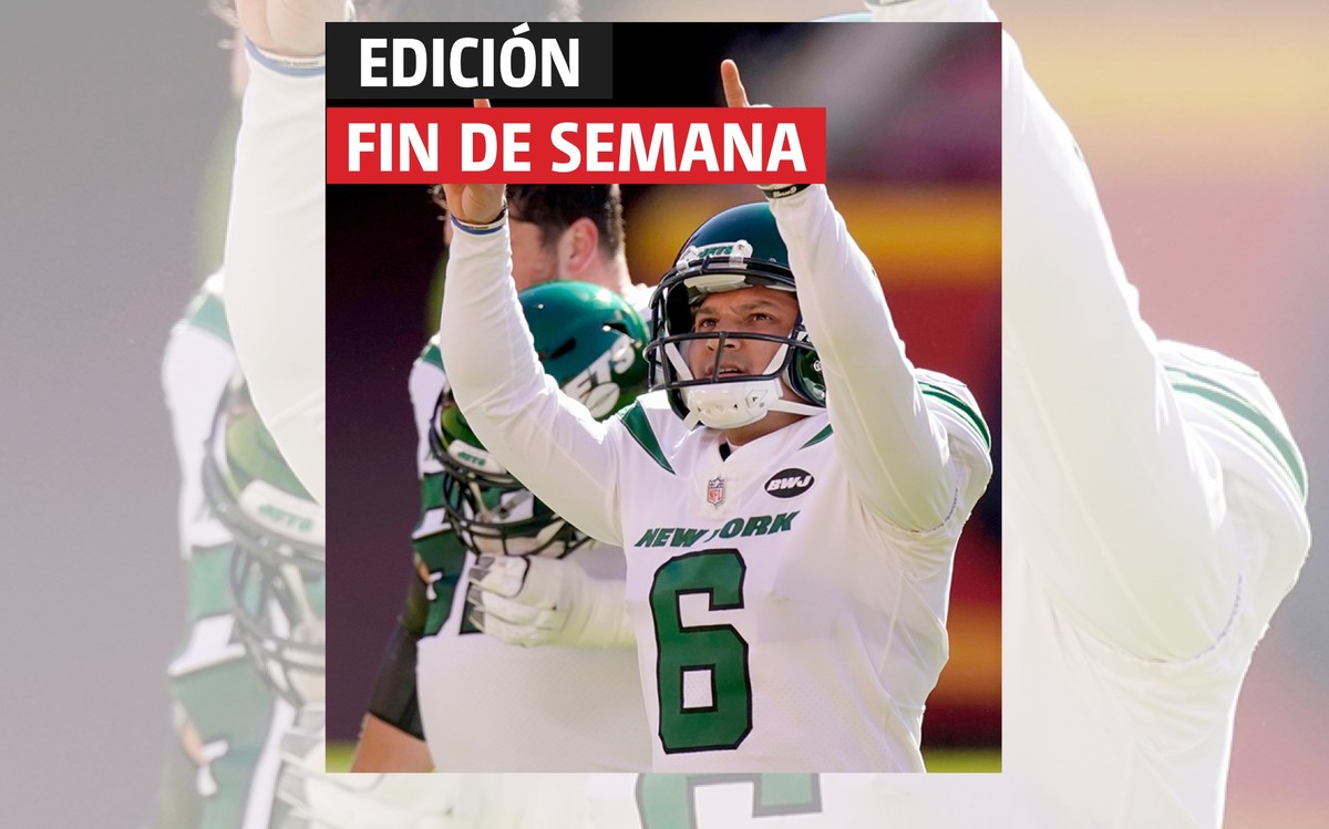 Sergio Castillo, pateador de los Jets (La Afición)