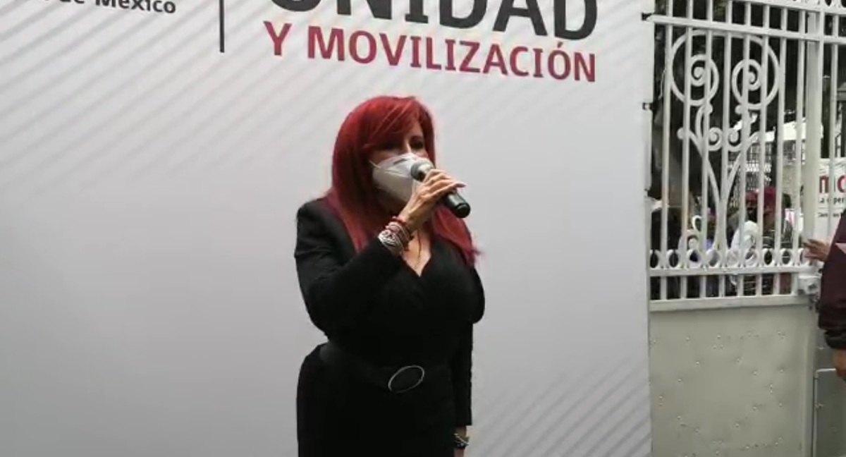 La alcaldesa de Álvaro Obregón, Layda Sansores, anuncio su precandidatura por Morena para Campeche. (Especial)