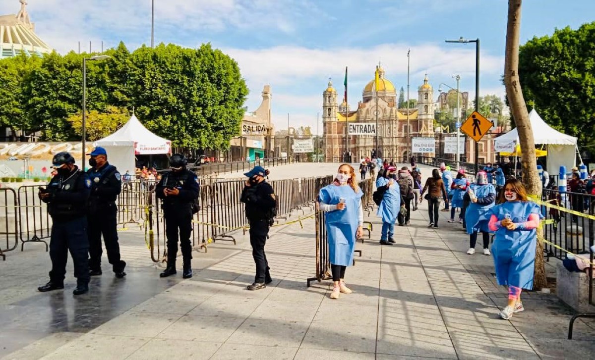 El operativo en la Basílica durará hasta el 15 de diciembre. | Especial