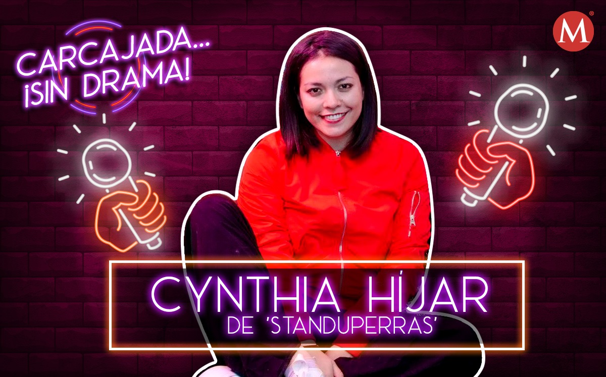 Cynthia Híjar, de 'StandUperras'. (Óscar Ávila - MILENIO)