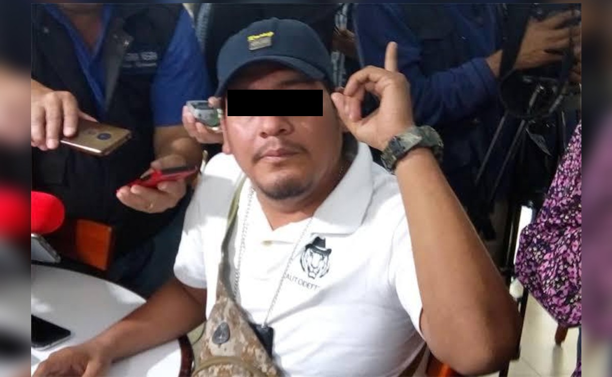 David 'N' fue trasladado a las instalaciones del C5,  ubicadas en el municipio de Boca del Río. (Especial)