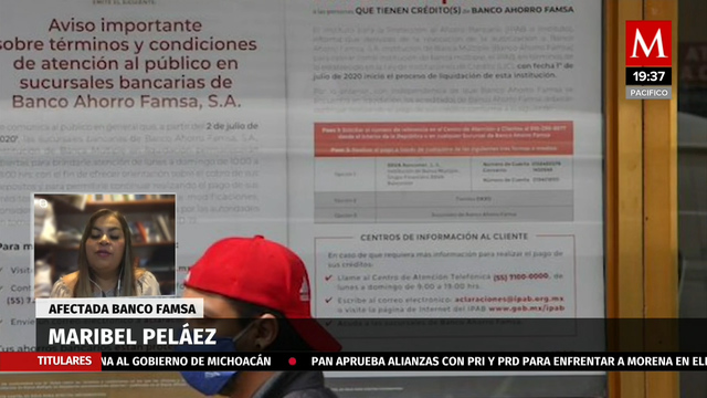 Entrevista, Maribel Peláez, ahorradora afectada por quiebra de FAMSA.