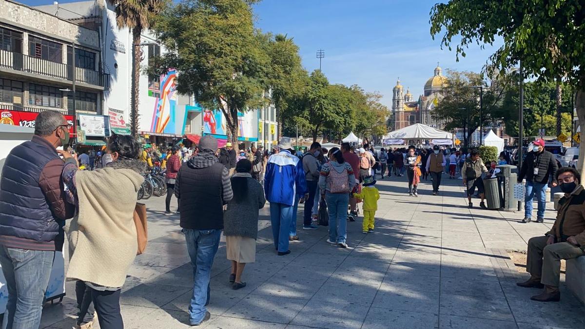 En el recinto se han colocado filtros sanitarios./Rogelio López