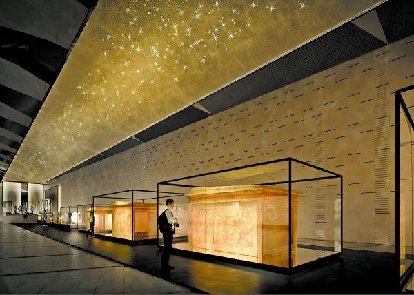 Gran Museo Egipcio, que abrirá sus puertas en 2021. Cortesía