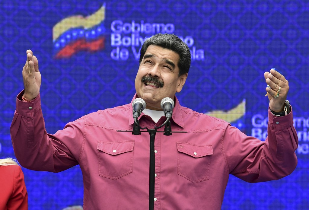 Nicolás Maduro celebró la victoria de su grupo político en las elecciones legislativas de Venezuela. (AFP)