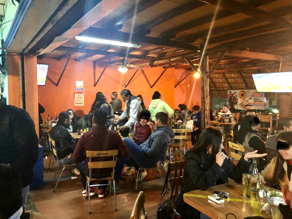 Este fin de semana se levantaron cinco actas por faltas a las recomendaciones de salud. (Especial)