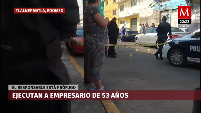 Asesinan a empresario en Tlalnepantla
