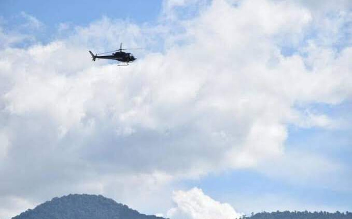 Comando dispara contra helicóptero en Morelos