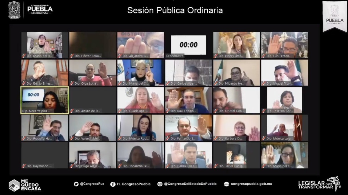 Congreso del Estado de Puebla en sesión pública ordinaria. (Especial)