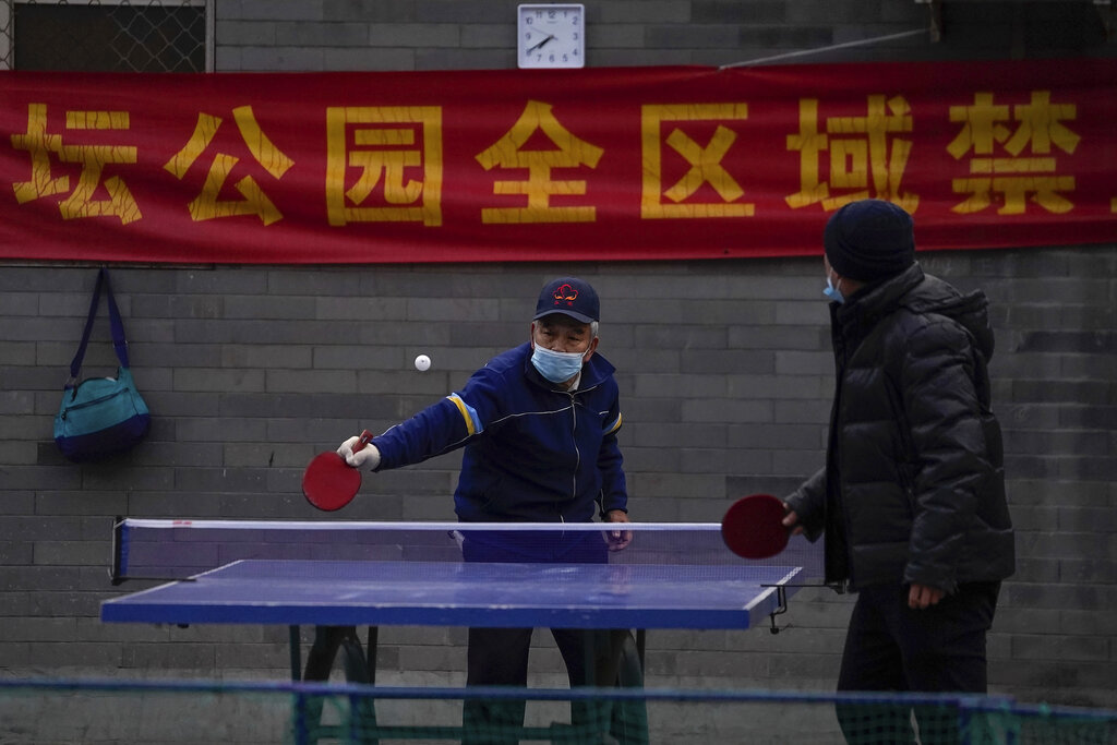 El coronavirus en China no ha tenido un rebrote importante  desde la primavera. (AP)