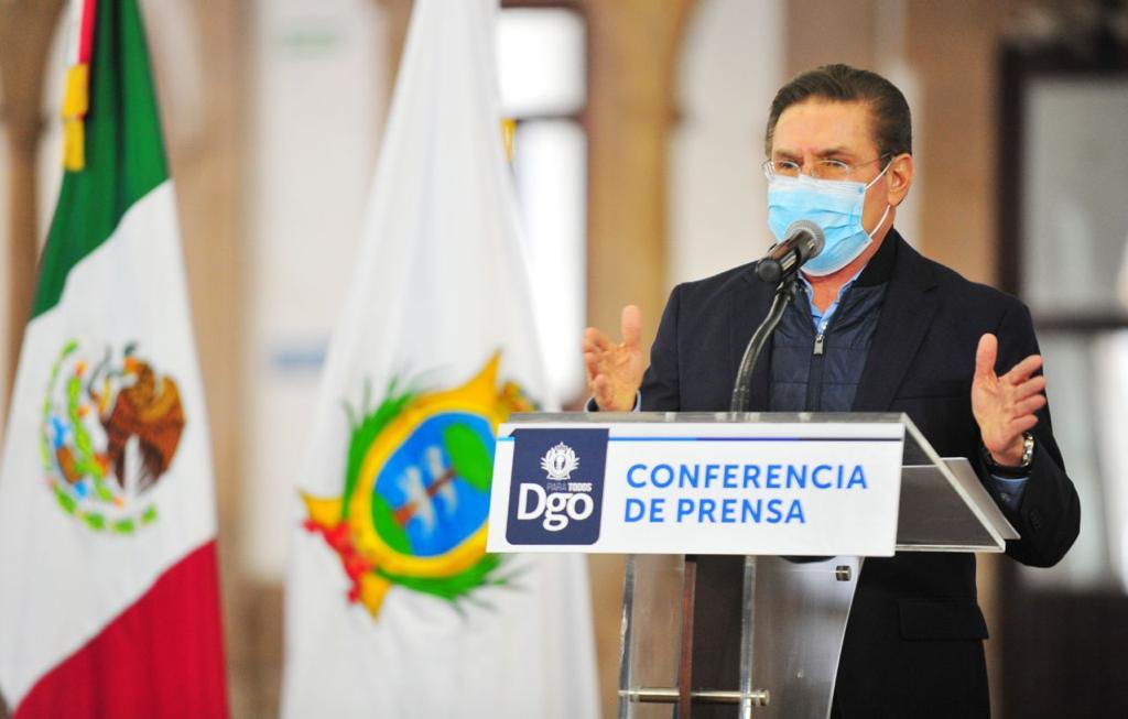 El gobernador Aispuro Torres coordinará la aplicación de la vacuna con Salud Federal. (Especial)