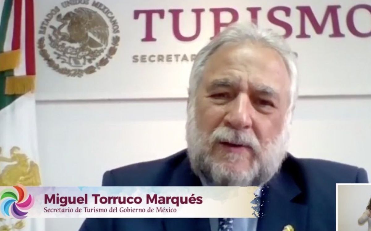 Miguel Torruco, secretario de Turismo. Foto: (Especial)
