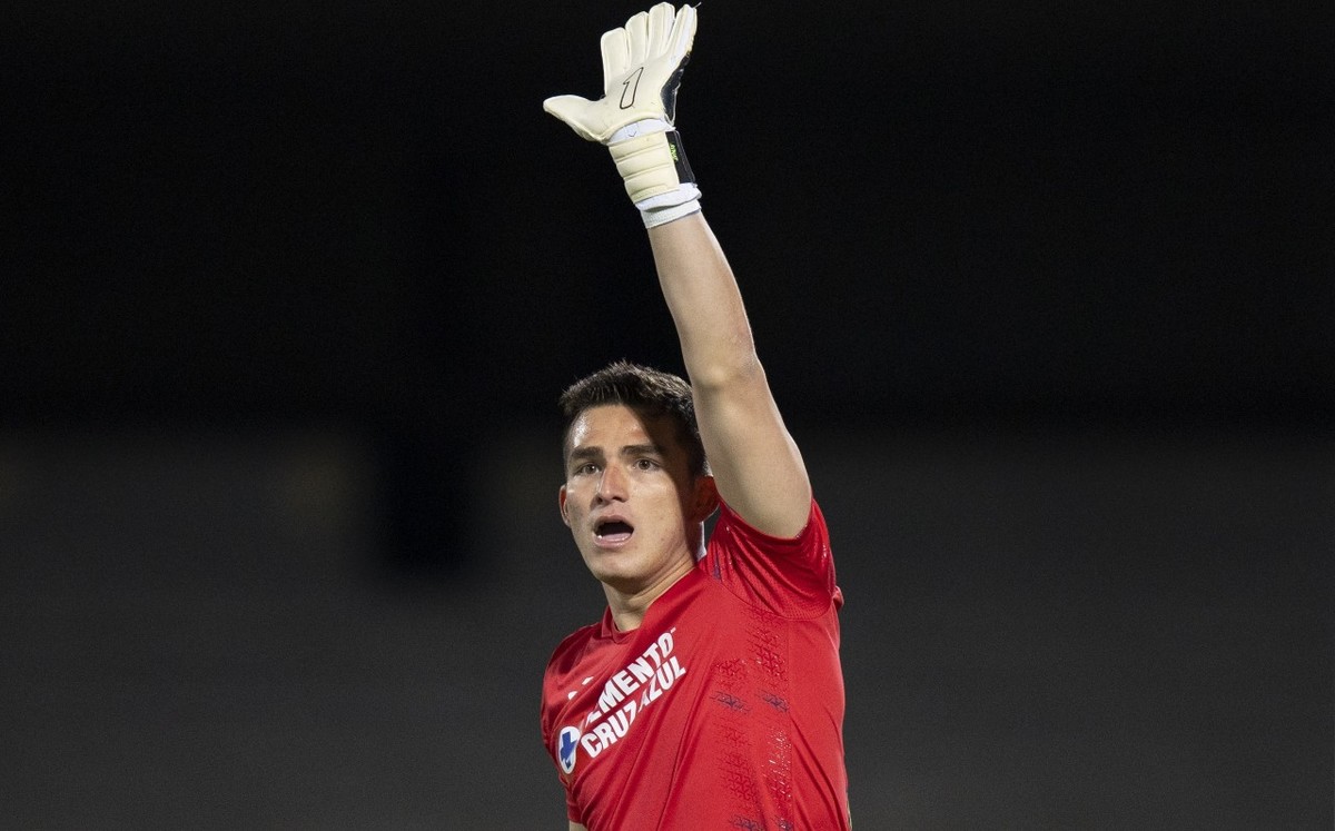 Sebastián Jurado, portero de Cruz Azul (Mexsport)