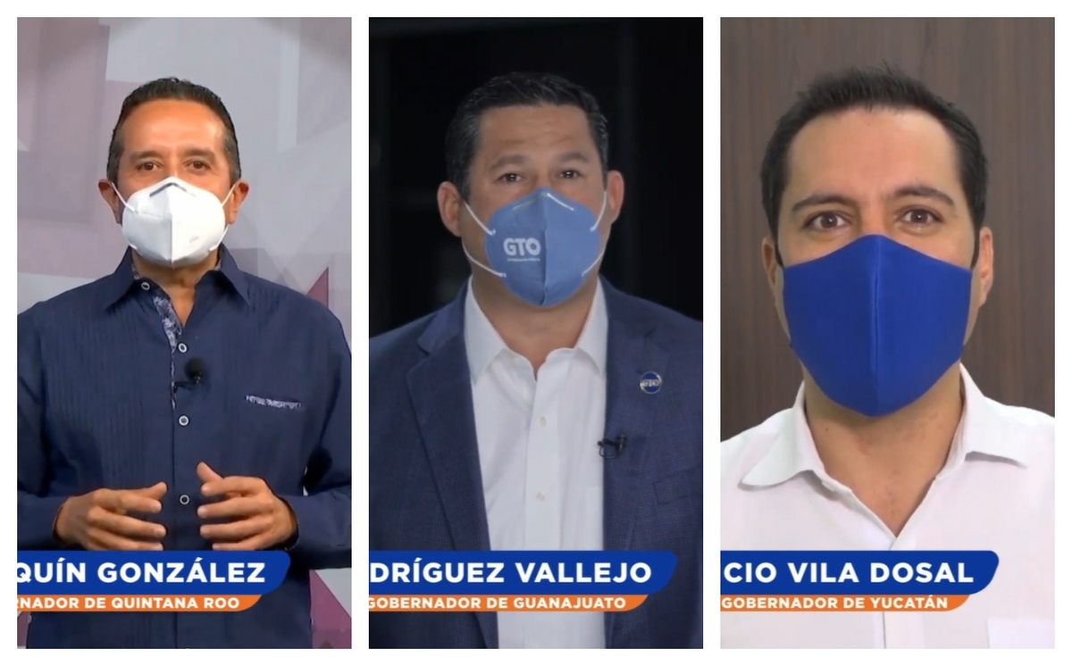 A través de un video, los mandatarios dieron a conocer las nuevas medidas ante la pandemia. (Especial)
