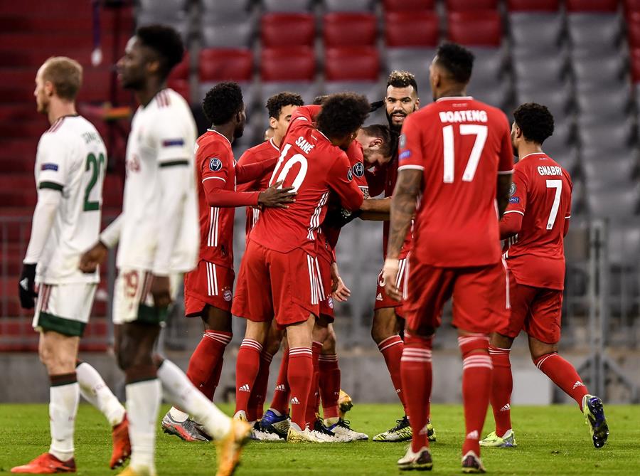 Bayern derrotó Lokomotiv en el Allianz Arena (EFE)