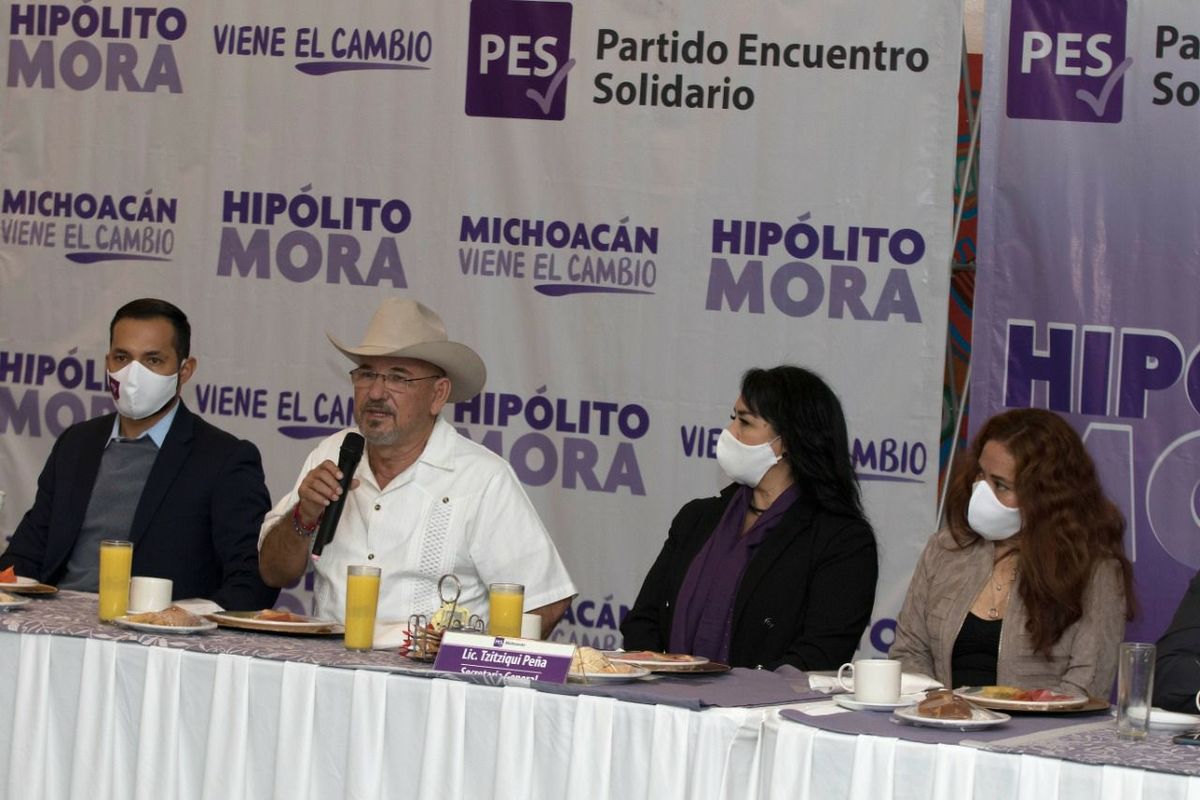 Hipólito Mora buscará la gubernatura de Michoacán. (Tomada de @HipolitoMoraMX)