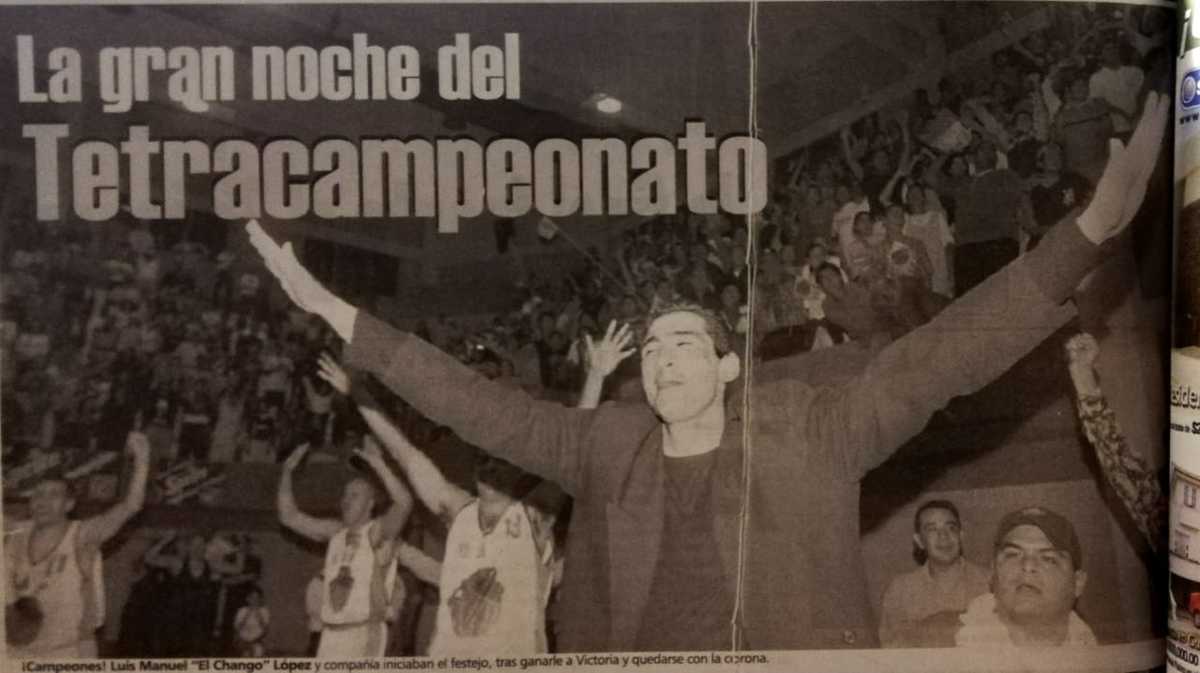 LNBP coronó en Tamaulipas a su primer campeón hace 20 años