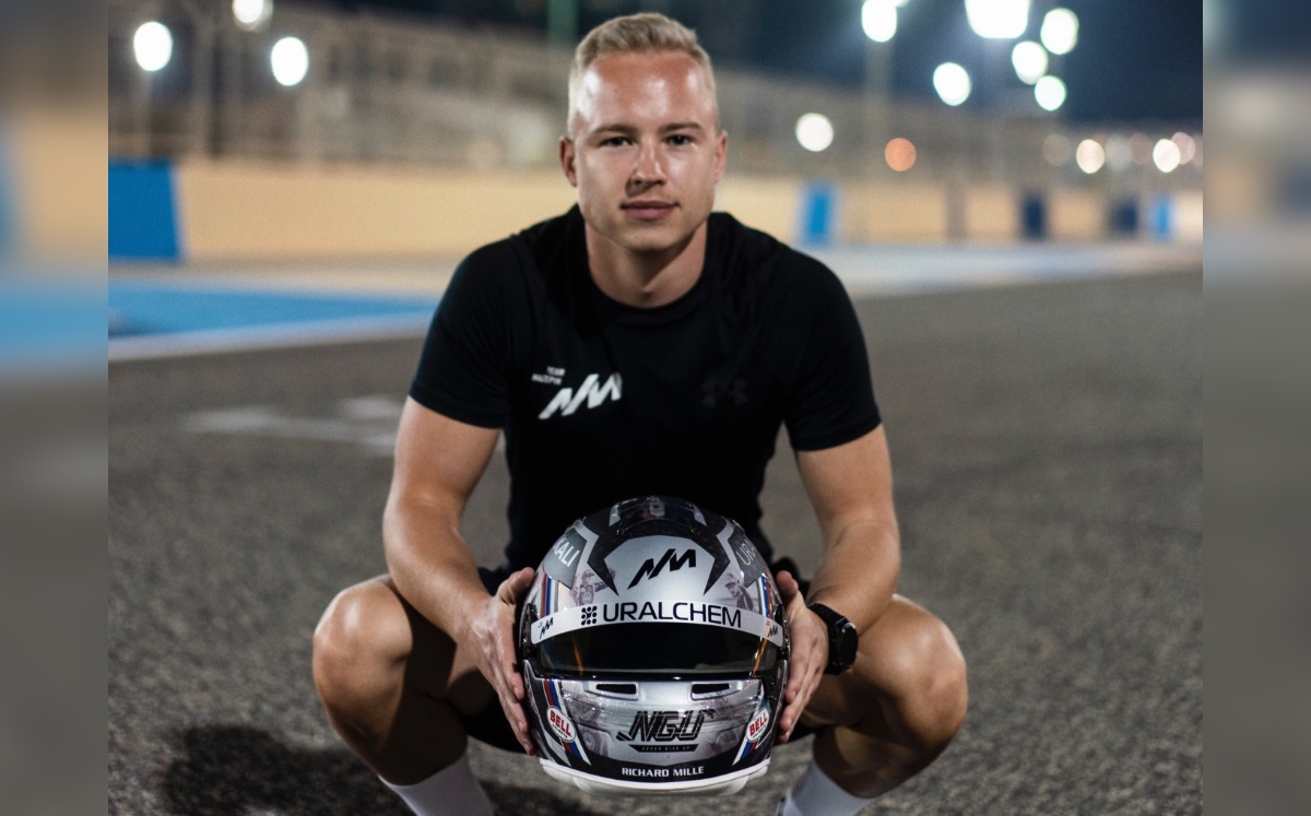 Nikita Mazepin, piloto ruso (Twitter @nikita_mazepin)