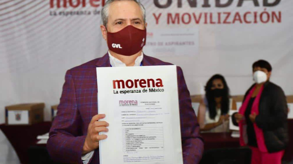 Gerardo Vargas Landeros va por candidatura de Morena en Sinaloa