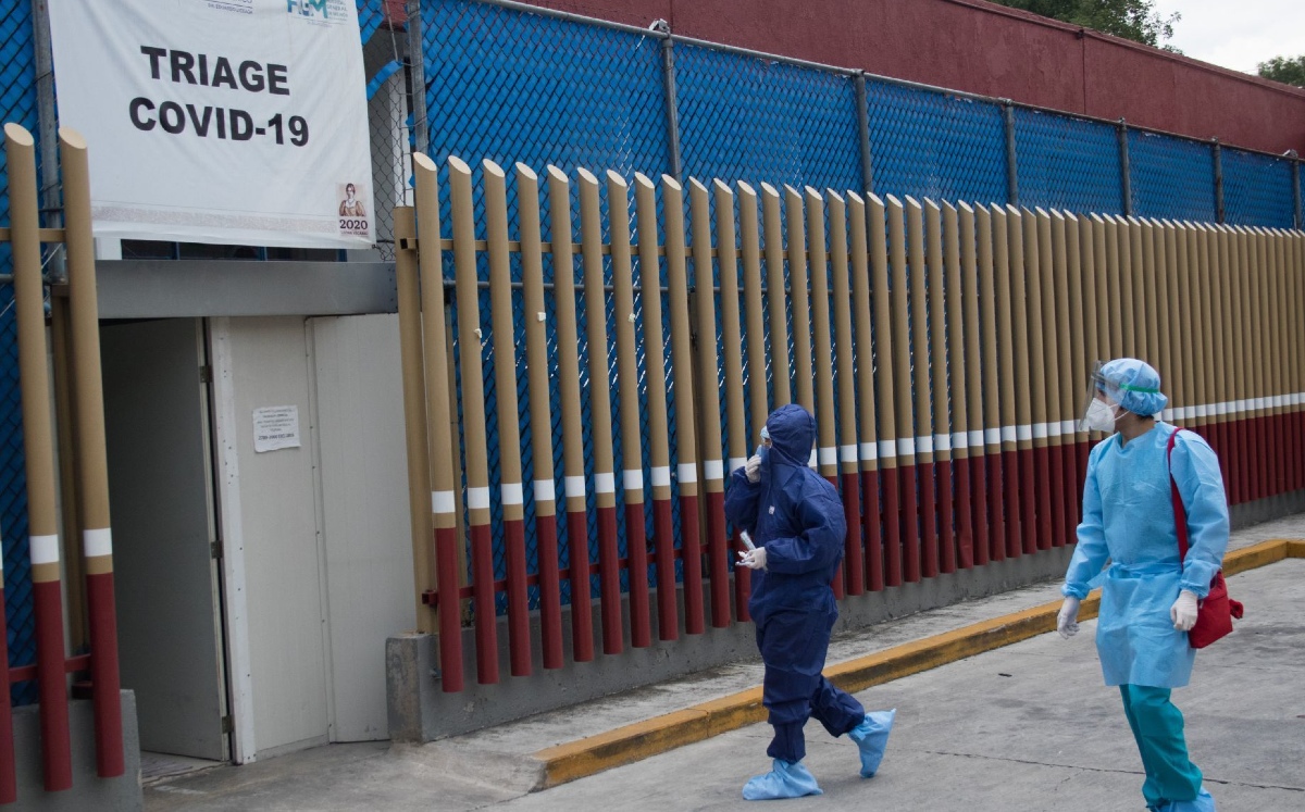 Hospital General de México reporta saturación por covid-19. (Cuartoscuro)