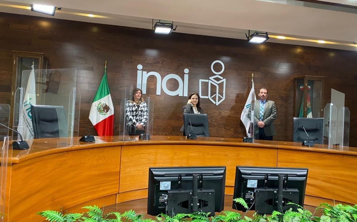 INAI prepara sede para elección de su presidencia. (Especial)