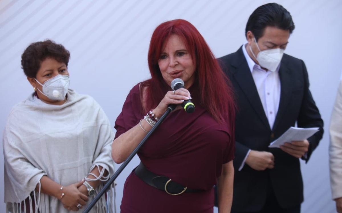 Layda Sansores todavía no pide licencia como alcaldesa de Álvaro Obregón. (Juan Carlos Bautista)