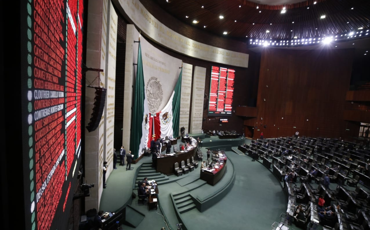 Debido a la pandemia de coronavirus en México, la Cámara de Diputados sesiona de manera semipresencial. (Cuartoscuro)