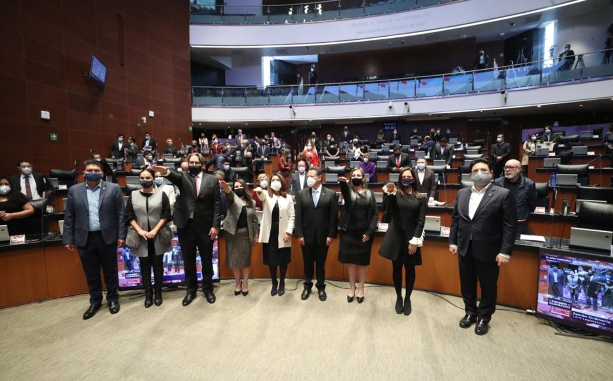 El senador Julio Menchaca aseguró que los magistrados son profesionistas de primera línea. (Twitter)