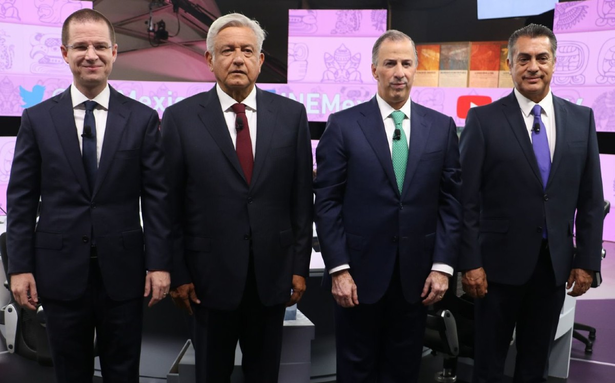 Tercer debate presidencial de 2018 en Mérida, Yucatán. (Cuartoscuro)