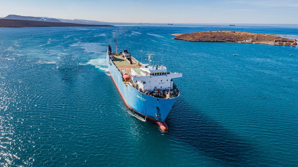 Buque Balandra de Baja Ferries. (Especial)