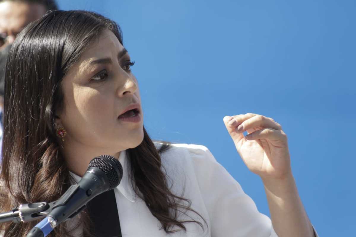 Claudia Rivera, presidenta municipal de Puebla. (Angélica Tenahua)