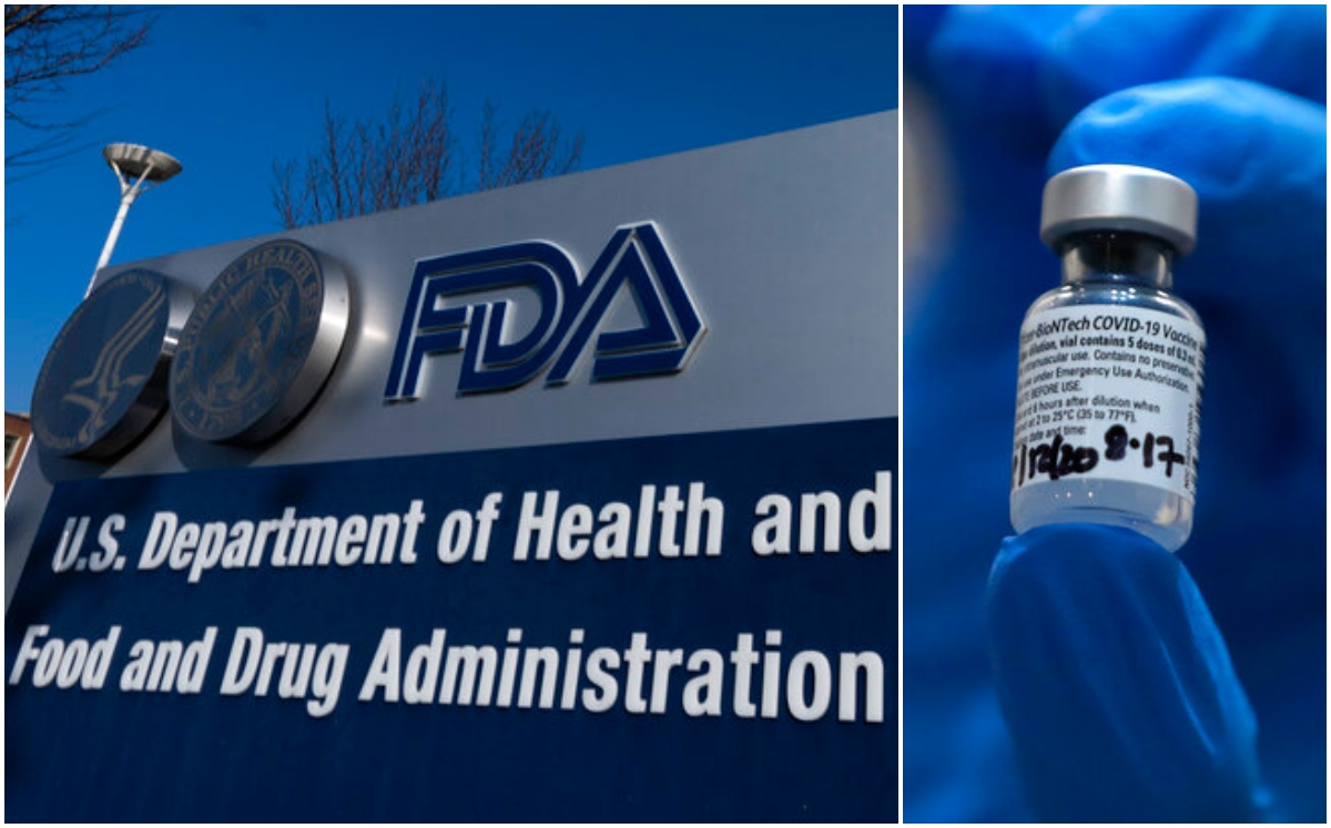 La FDA aprobaría este viernes el uso de la vacuna contra el covid-19 de Pfizer. (AP)