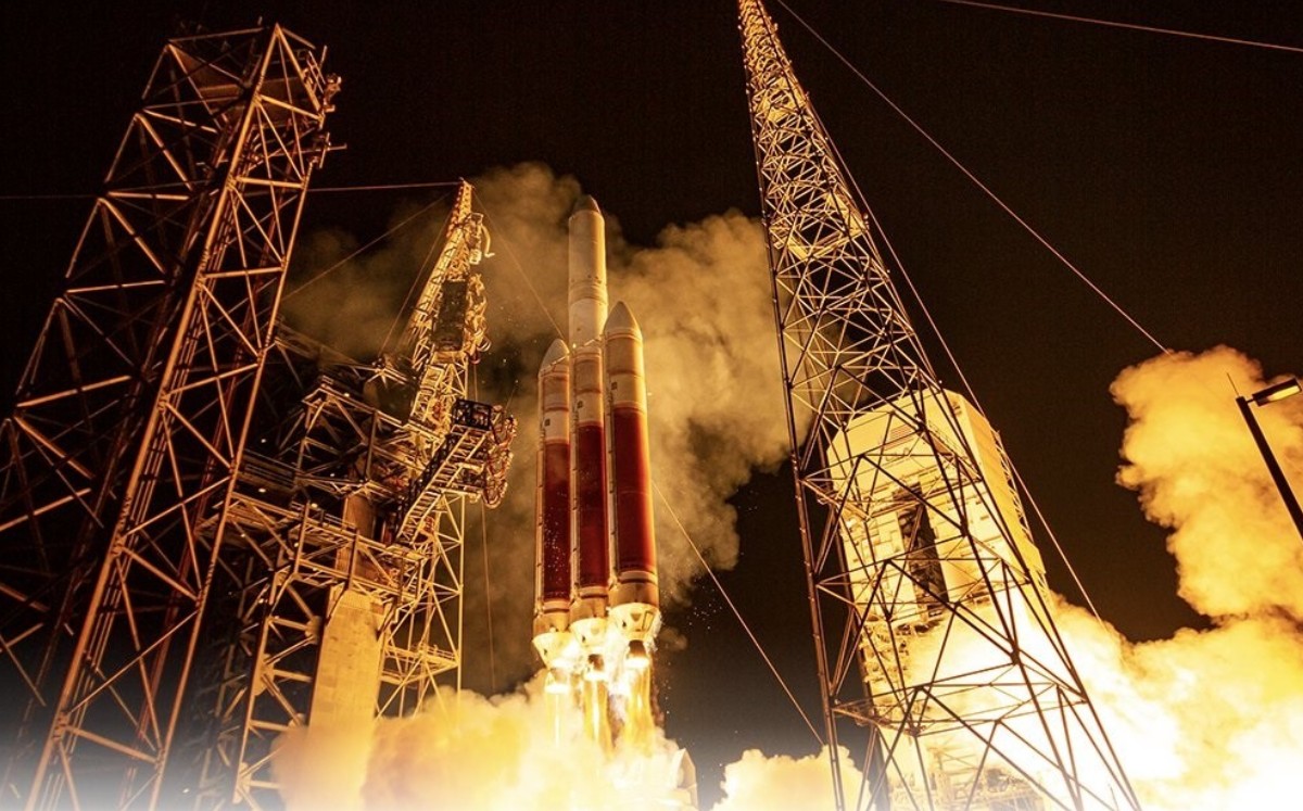 Estados Unidos lanza un satélite espía tras meses de retraso. (DPA)