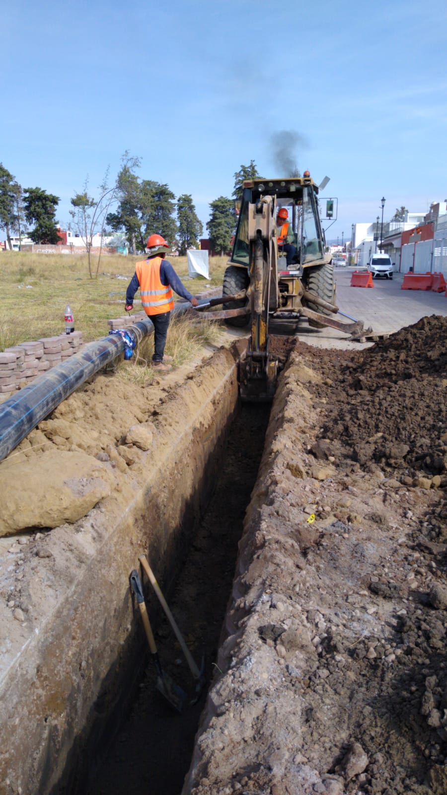 Agua de Puebla instaló la Nueva Línea en Amalucan. (Especial)