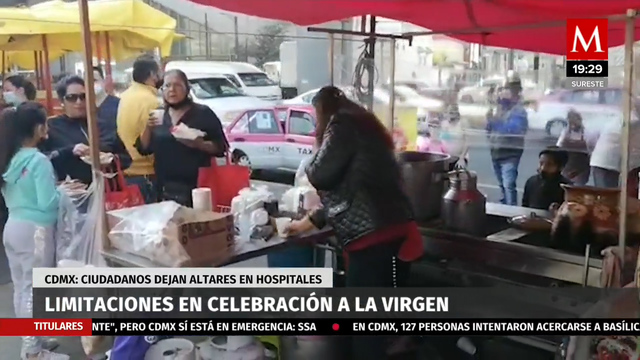 Cancelados los festejos por la Virgen de Guadalupe en México