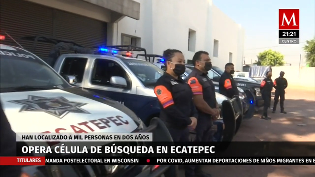 Célula de Búsqueda de Personas de Ecatepec han localizado más de mil personas en dos años
