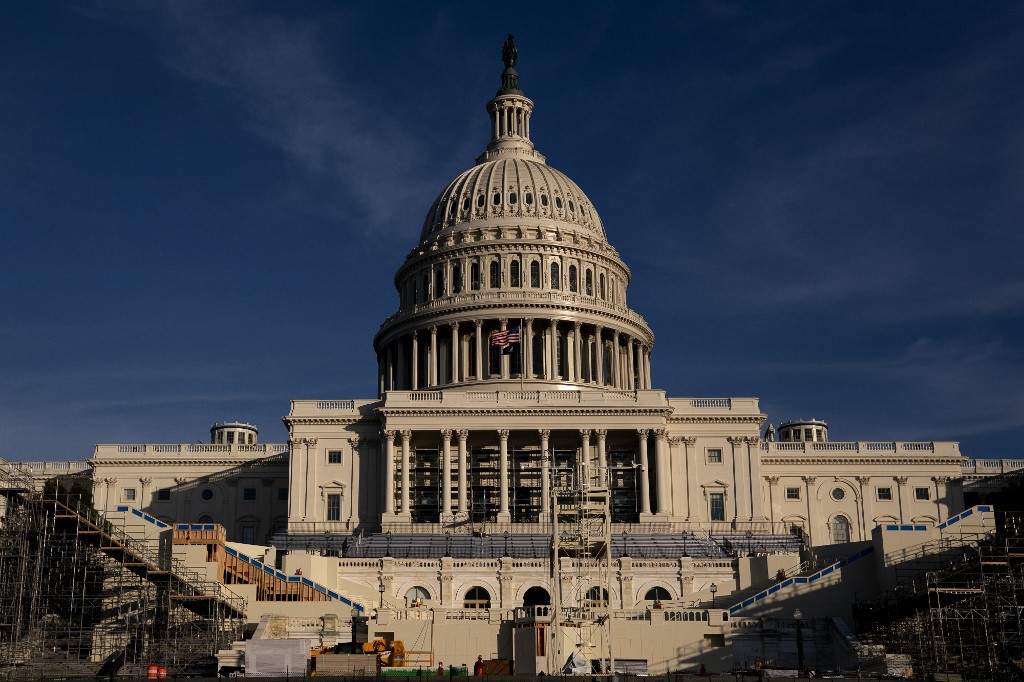 El Colegio Electoral de Estados Unidos se reunirá en el Capitolio, la sede del Congreso, en Washington D.C. (AFP)