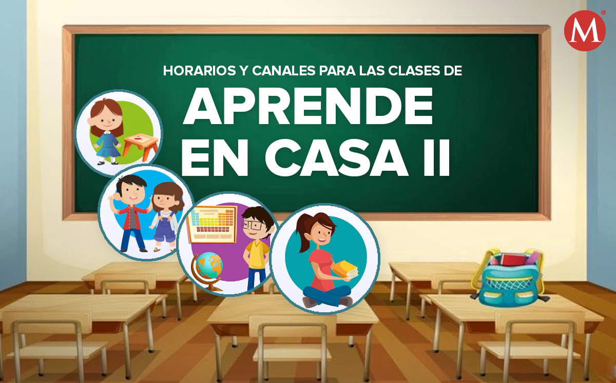 Te presentamos los horarios para el regreso a clases del programa Aprende en casa II.