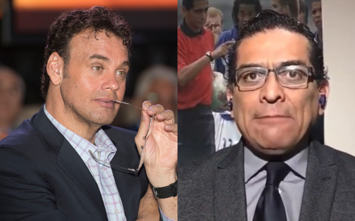 David Faitelson hace enojar a Felipe Ramos Rizo (Mexsport / Especial)