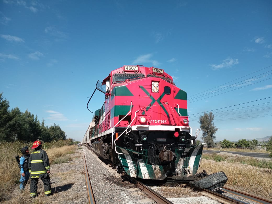 Falleció calcinado por querer ganarle el paso al tren. ( Juan Carlos Munguía)