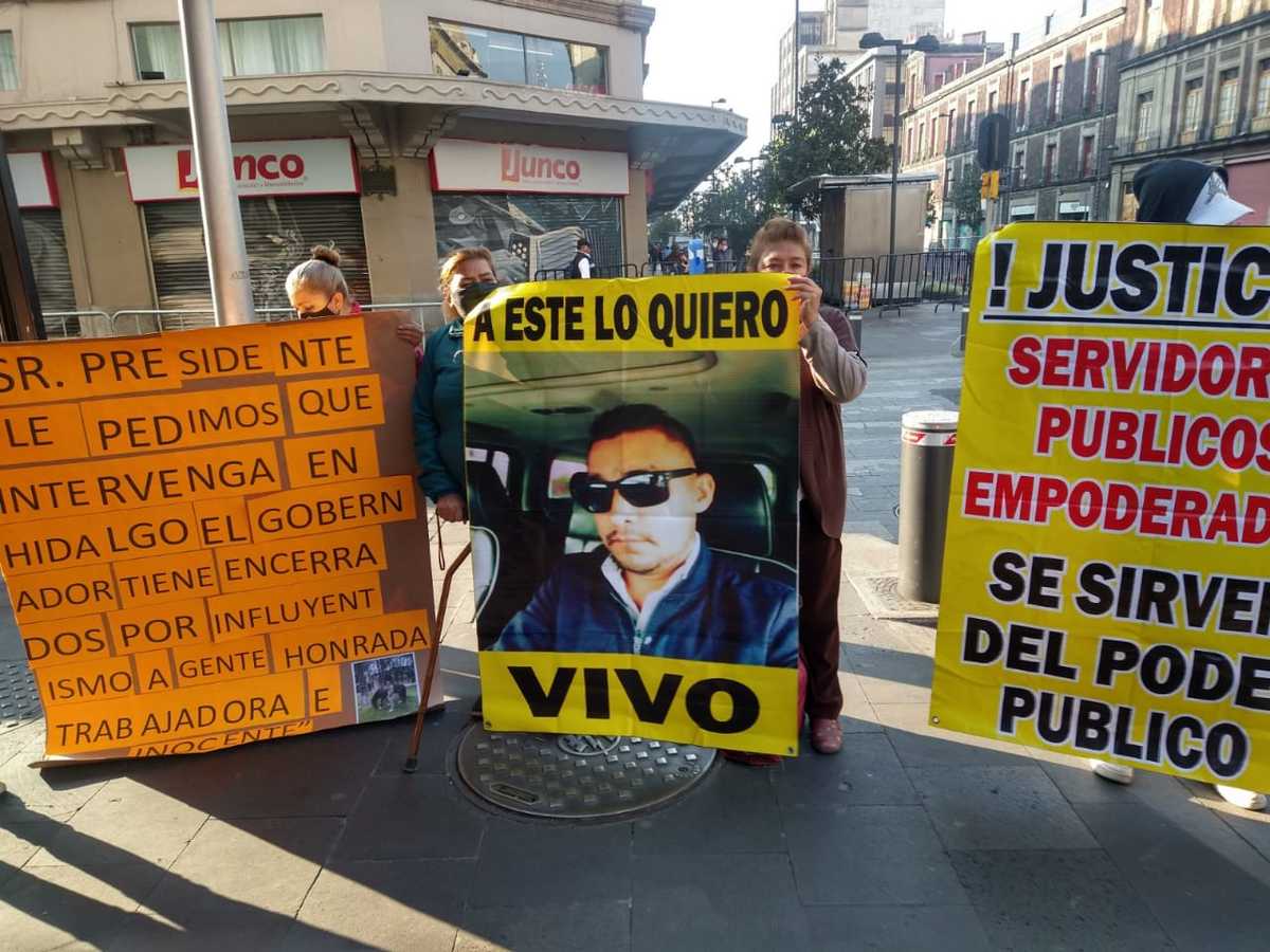 Familiares de preso en Pachuca de Soto Hidalgo piden su libertad | César Velázquez