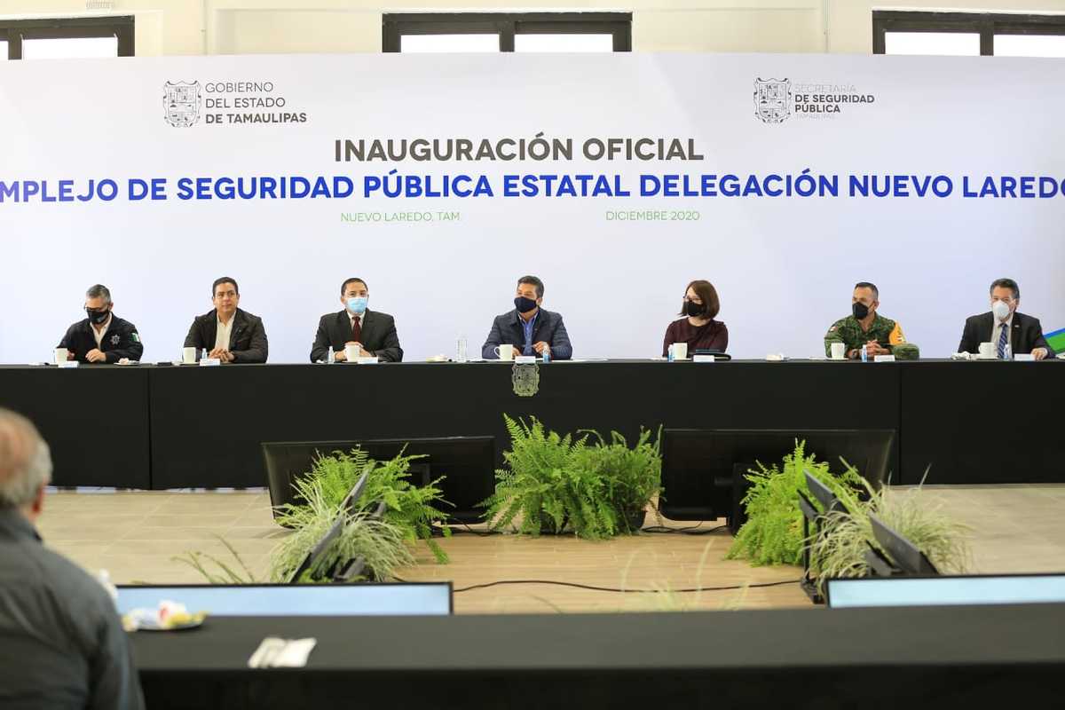 Inauguran en Nuevo Laredo complejo de seguridad. (Especial)